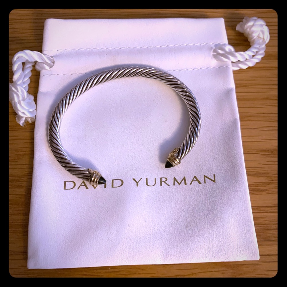 David Yurman Onyx cable bracelet